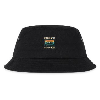 Keepin' It Old School Hip Hop Culture Rétro - Bob Enfant - noir - Devant