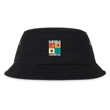 Kunstspringen Turmspringer Sprungbrett - Kinder Bucket Hat - Schwarz - Vorne