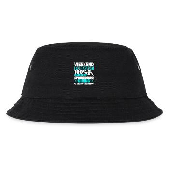 Kunstspringen Turmspringer Sprungbrett - Kinder Bucket Hat - Schwarz - Vorne