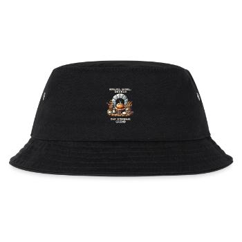 Knead, Bake, Repeat | Bread Baking Humor - Kids’ Bucket Hat - black - Front