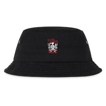 Petroglyphe Petroglyphen Piktogramme - Kinder Bucket Hat - Schwarz - Vorne