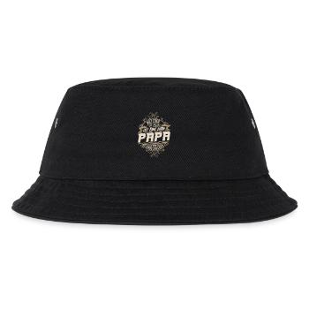 Metzger Papa - Kinder Bucket Hat - Schwarz - Vorne