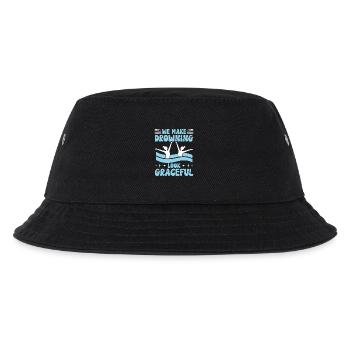 Synchronschwimmen Kunstschwimmen Wassersport - Kinder Bucket Hat - Schwarz - Vorne