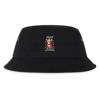 Kein Sidekick – Main Character | Chihuahua - Kinder Bucket Hat - Schwarz - Vorne