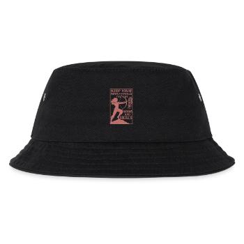 Girls Keep Your Bows And Frills Arrows Skills - Kids’ Bucket Hat - black - Front