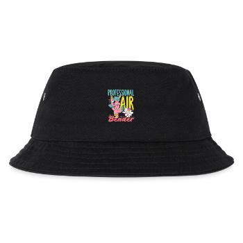 Öffentlicher Pfurz Lustig Unangemessen - Kinder Bucket Hat - Schwarz - Vorne