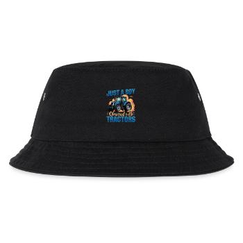 Tractor Kids Farm Lifestyle - Kinder Bucket Hat - Schwarz - Vorne