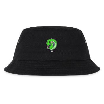 cute snake - Kids’ Bucket Hat - black - Front