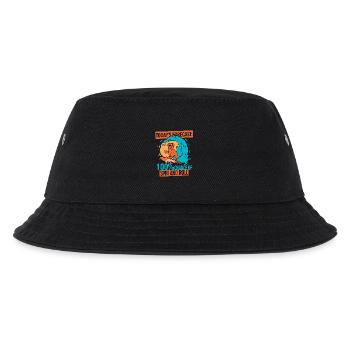 Bodyboarding Bodyboarder Spin And Roll - Kids’ Bucket Hat - black - Front