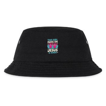 Synchronschwimmen Kunstschwimmen Wassersport - Kinder Bucket Hat - Schwarz - Vorne