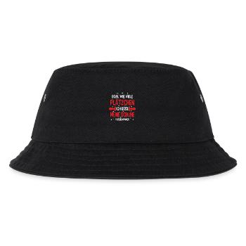 Weihnachtsgeschenk Plätzchen Wichteln Lustig - Kinder Bucket Hat - Schwarz - Vorne