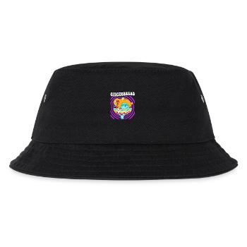 Lebkuchen Weihnachten Lebkuchenmann - Kinder Bucket Hat - Schwarz - Vorne