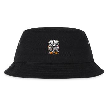 Halloween hanche hanche hourra danse squelettes - Bob Enfant - noir - Devant