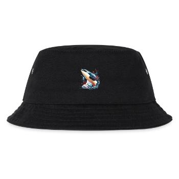 Orca Killer Whale - Kids’ Bucket Hat - black - Front