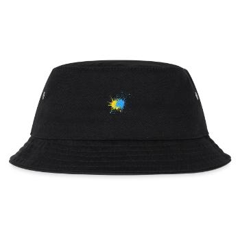 Kreativer Farbschlag Design - Kinder Bucket Hat - Schwarz - Vorne
