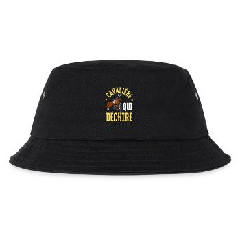 Ripping Rider - Springreiten - Kinder Bucket Hat - Schwarz - Vorne