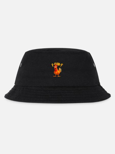 F-Caw-F Chicken - Kids’ Bucket Hat - black