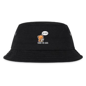 Finanz-Bär-Amter - GIB GELD! - Kinder Bucket Hat - Schwarz - Vorne
