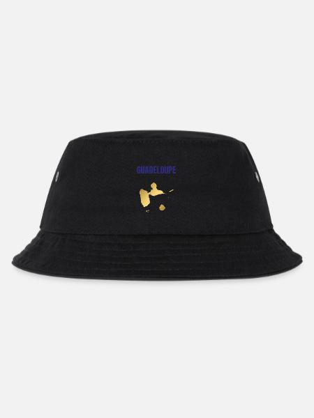 T-shirt Guadeloupe carte dorée Antilles - Bob Enfant - noir