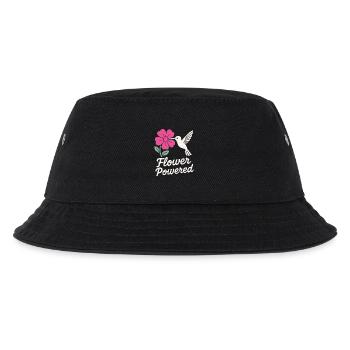 Funny Hummingbird Mem Winziger Vogel Big Energy - Kinder Bucket Hat - Schwarz - Vorne