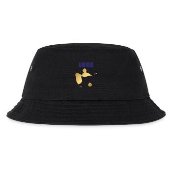 GWADA Golden Map West Indies T-shirt - Kids’ Bucket Hat - black - Front