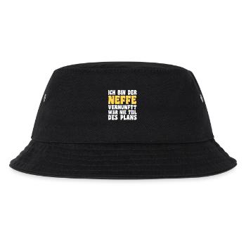 Family motif nephew - Kids’ Bucket Hat - black - Front
