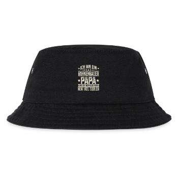 Stage Builder Dad - Kids’ Bucket Hat - black - Front