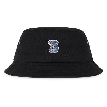 Koala - Kinder Bucket Hat - Schwarz - Vorne