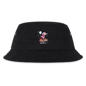 Flamingo à Noël. Cadeau de Noël - Bob Enfant - noir - Devant