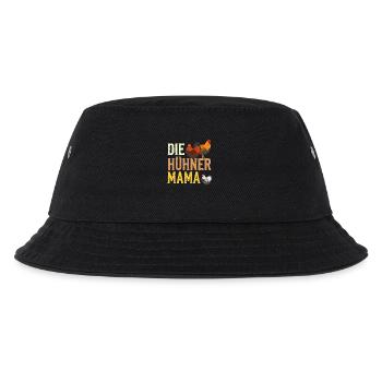 Die Hühner Mama Muttertag Mutterschaft Mama - Kinder Bucket Hat - Schwarz - Vorne