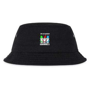 Gnom Bart - Kinder Bucket Hat - Schwarz - Vorne