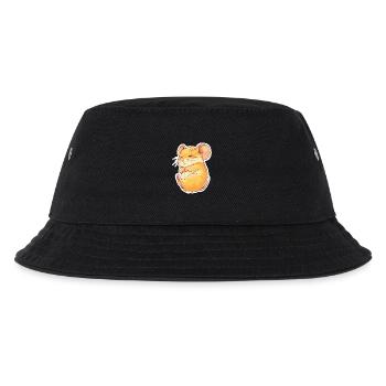 Maus - Kinder Bucket Hat - Schwarz - Vorne