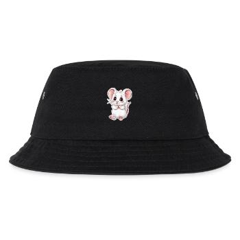 Maus - Kinder Bucket Hat - Schwarz - Vorne
