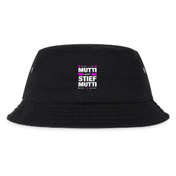 Stiefmutter Muttertag Bonus Mama Mutter Geschenk - Kinder Bucket Hat - Schwarz - Vorne