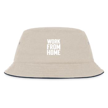 Travail À Domicile Motivant Tee - Bob Enfant - blanc cassé/bleu marine - Devant