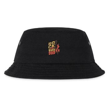 Rock 'n Roll Dad Music Guitar Rock Band - Kinder Bucket Hat - Schwarz - Vorne