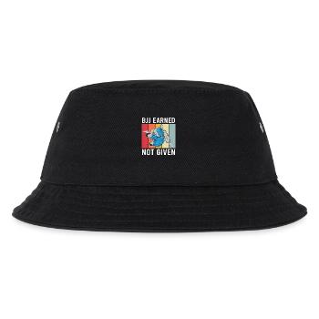 MMA BJJ jiu jitsu Vintage Brazilian Jiu Jitsu  - Kinder Bucket Hat - Schwarz - Vorne