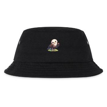 Adler - Kinder Bucket Hat - Schwarz - Vorne