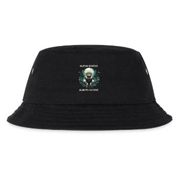 Alpha Status Active | Leo Domination Nature - Kids’ Bucket Hat - black - Front