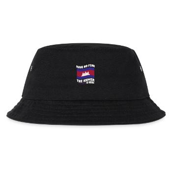 Kambodscha Kambodschaner The Khmer Is Here - Kinder Bucket Hat - Schwarz - Vorne