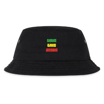 Love Life Jesus Popart - Kids’ Bucket Hat - black - Front