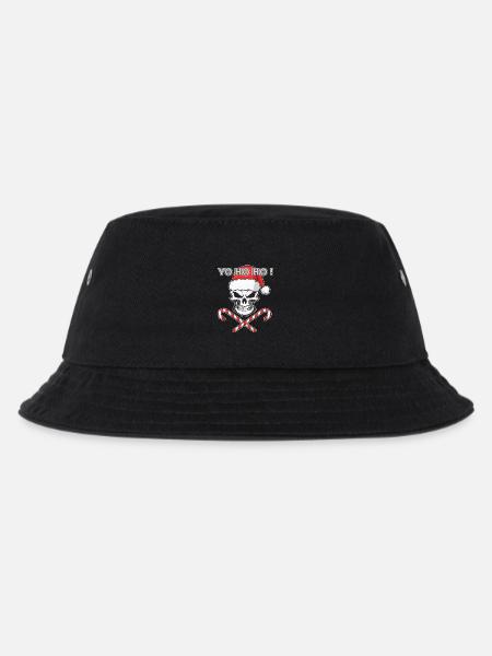 Weihnachten Hässliche Weihnachts Outfit Wichteln - Kinder Bucket Hat - Schwarz