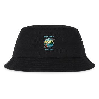 MAGNET FISHING - Kids’ Bucket Hat - black - Front