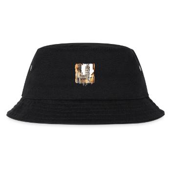 Aquarell von Pisa, Pisa, Italien - Kinder Bucket Hat - Schwarz - Vorne