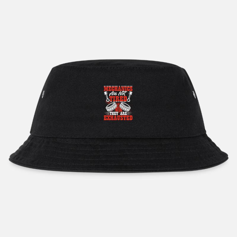Mechaniker Mechatroniker Handwerker Geschenk - Kinder Bucket Hat - Schwarz