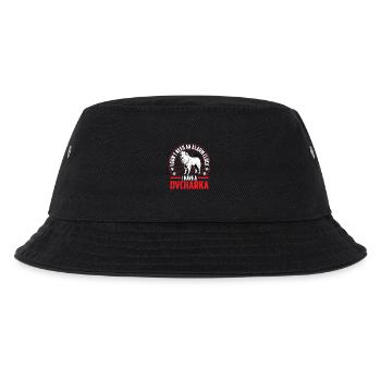 Kaukasischer Owtscharka ist Alarm - Kinder Bucket Hat - Schwarz - Vorne