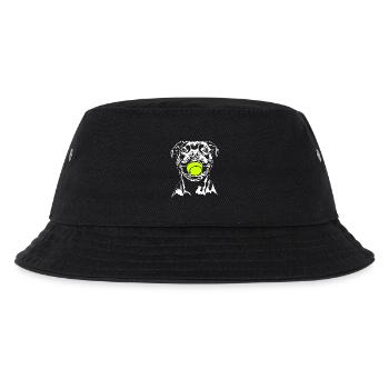 Staffordshire Bull Terrier Balljunkie Wilsigns - Kinder Bucket Hat - Schwarz - Vorne