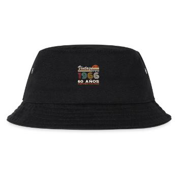 60th Birthday 60th Birthday Vintage 1966 - Kids’ Bucket Hat - black - Front