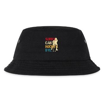 Hockey Eishockey Eishockeyspieler Geschenk - Kinder Bucket Hat - Schwarz - Vorne