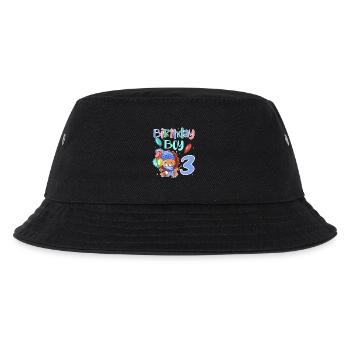 3ème anniversaire Leo - Bob Enfant - noir - Devant